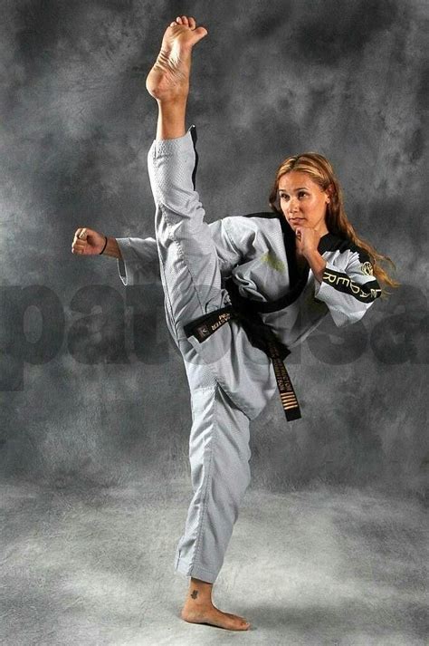 female martial artist